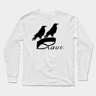 Brave Blackbird Long Sleeve T-Shirt